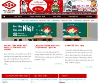 Trungtamtiengnhat.org(Trung tâm tiếng Nhật SOFL) Screenshot