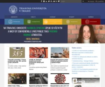 Truni.sk(Trnavská univerzita v Trnave) Screenshot