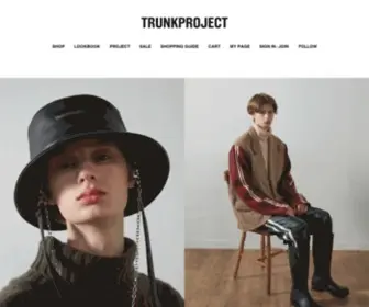 Trunk-Project.com(트렁크) Screenshot