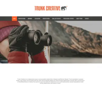 Trunkcreative.com(Graphic Design) Screenshot