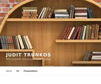 Trunkos.org(PhD, University of South Carolina) Screenshot