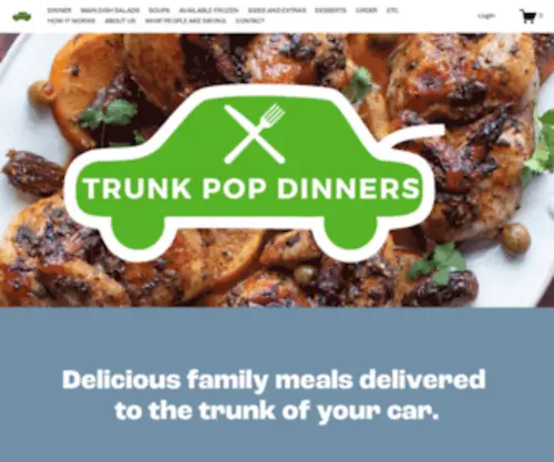 Trunkpopdinners.com(Trunkpopdinners) Screenshot