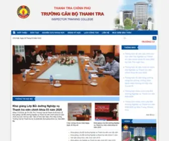 Truongcanbothanhtra.gov.vn(Trường) Screenshot
