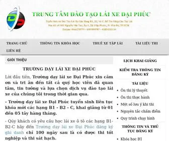 Truongdaylaixedaiphuc.vn(Y l) Screenshot