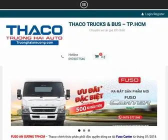 Truonghaiansuong.com(Đại lý xe tải Thaco) Screenshot