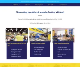 TruongVietanh.com(Trường TH THCS THPT Việt Anh) Screenshot