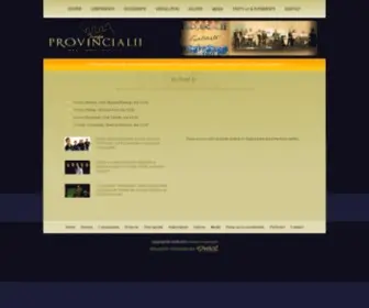 Trupaprovincialii.ro(TRUPA PROVINCIALII web site) Screenshot