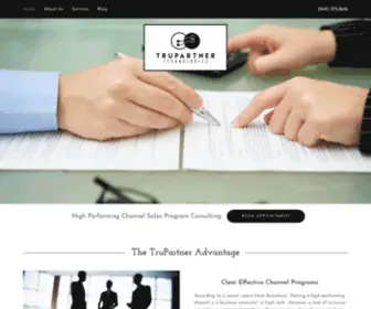 Trupartnertechnologies.com(TruPartner Technologies) Screenshot