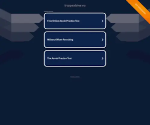 Truppealpine.eu(truppealpine) Screenshot