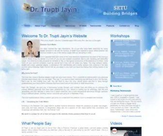 Truptijayin.com(Trupti Jayin’s) Screenshot