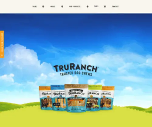 Truranch.com(Rawhide Alternative Dog Chews) Screenshot