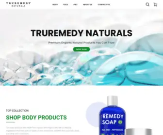 Truremedynaturals.com(Truremedy Naturals) Screenshot