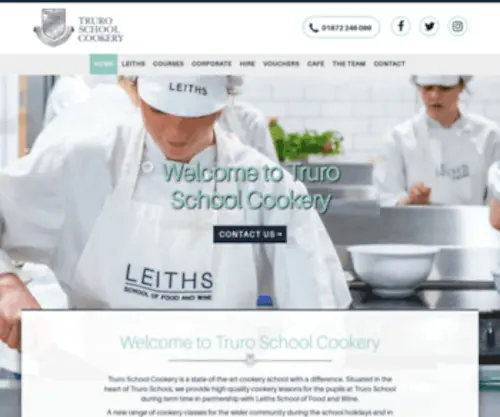 Truroschoolcookery.com(Truro School Cookery) Screenshot