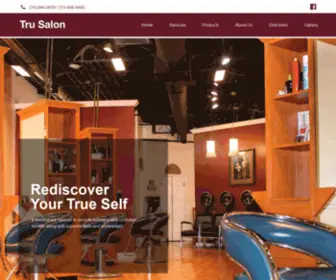 Trusalonofdresher.com(Tru Salon) Screenshot