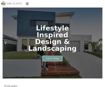 Truscapes.com.au(Premium landscaping Brisbane Southside locals trust with a range of services) Screenshot