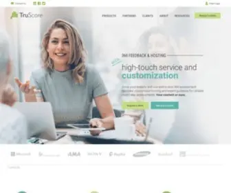 Truscore.com(360 feedback and hosting with high) Screenshot