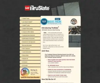 Truslate.com(Slate Roofing) Screenshot