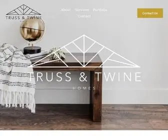 Trussandtwinehomes.com(Twine Homes) Screenshot