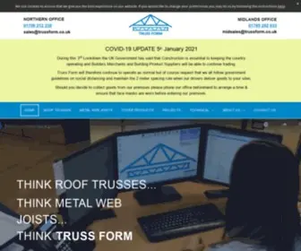 Trussform.co.uk(Truss Form) Screenshot