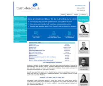 Trust-Deed.co.uk(Home Of The Trust Deed Forum) Screenshot