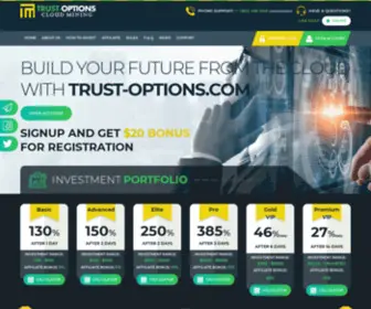 Trust-Options.com(Boost Your Passive Income) Screenshot