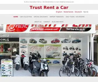 Trust-Rentacar.com(Trust Rent a Car Alanya) Screenshot