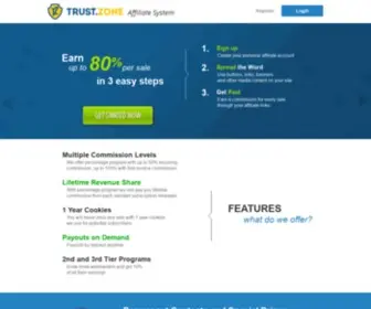 Trustaffs.com(Trust.Zone Affiliate) Screenshot