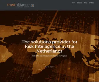 Trustalliance.com(Risk en Compliance Oplossingen) Screenshot