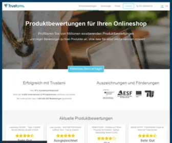 Trustami-Produktbewertungen.com(Produktbewertungen) Screenshot