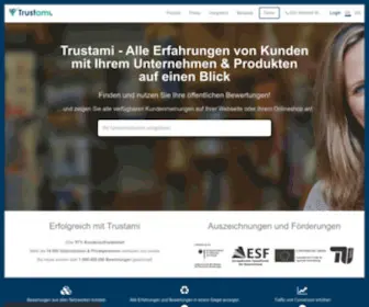 Trustami.com(Bewertungen und Erfahrungen sammeln) Screenshot