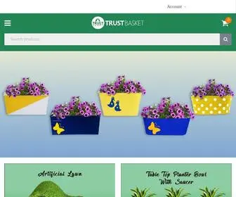 Trustbasket.com(Garden Items Online) Screenshot