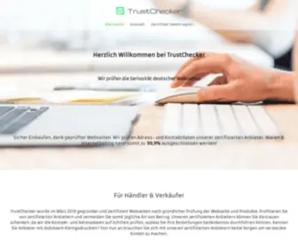 Trustchecker.de(Wir) Screenshot