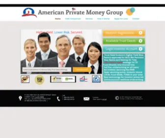 Trustdeedlender.com(American Private Money Group Trust Deed Investments Trust Deed Opportunities High Yield Trust Deeds) Screenshot