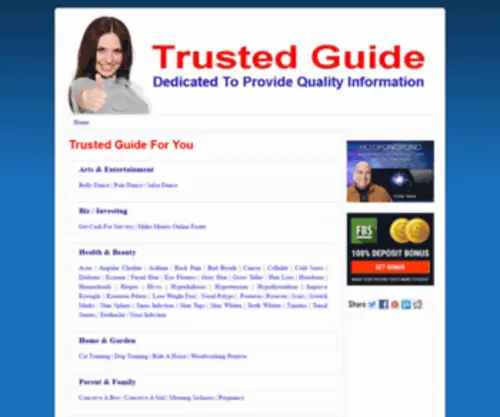 Trusted-Guide.com(Trusted Guide) Screenshot