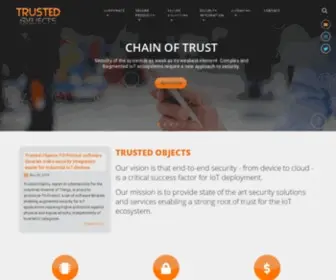 Trusted-Objects.com(Trusted Objects) Screenshot