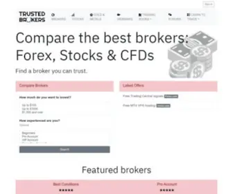 Trustedbrokers.com(Trustedbrokers) Screenshot