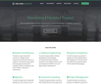 Trustedconcepts.com(Trusted Concepts) Screenshot