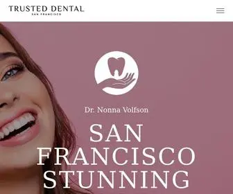Trusteddentalsf.com(Trusted Dental) Screenshot