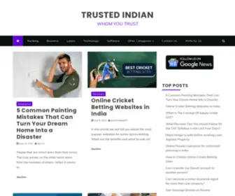 Trustedindian.com(Whom You Trust) Screenshot