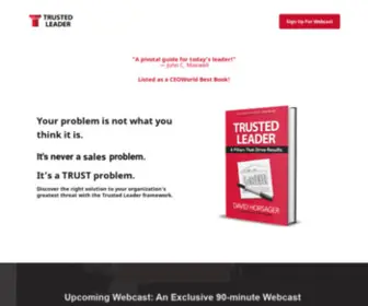 Trustedleaderbook.com(Trusted Leader) Screenshot