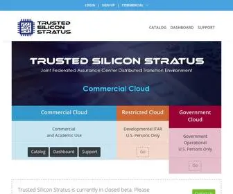 Trustedstratus.org(Trusted Silicon Stratus) Screenshot
