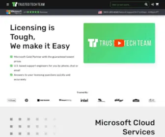 Trustedtechteam.com(Discount software) Screenshot