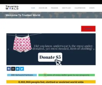 TrustedWorld.org(Helping People Help People) Screenshot