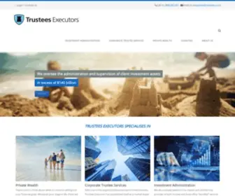 Trustees.co.nz(Trustees Executors) Screenshot
