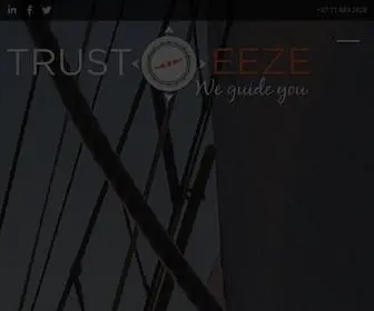 Trusteeze.co.za(Home) Screenshot