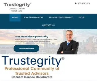 Trustegrityfranchise.com(Trustegrity®) Screenshot