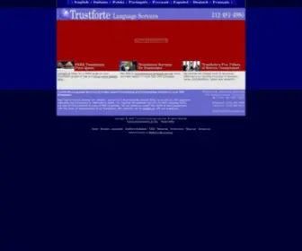Trustfortelanguages.com(Trustforte Language Services) Screenshot