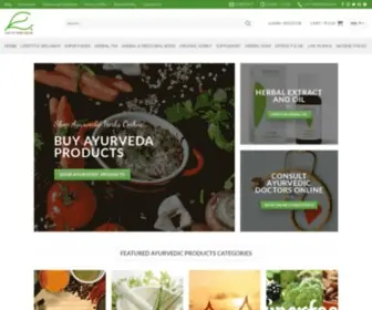 Trustherb.com(Buy Ayurvedic Herbs & Product Online) Screenshot