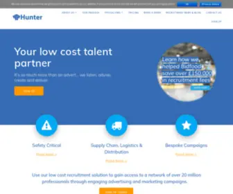 Trusthunter.co.uk(Low cost recruitment) Screenshot