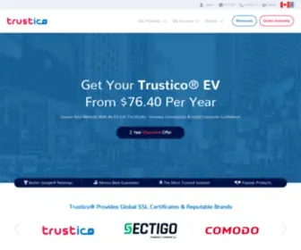 Trustico.ca(Buy SSL Certificates from Trustico®) Screenshot